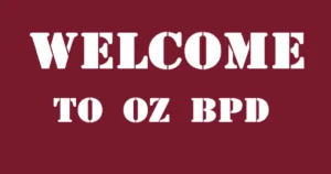 Welcome to Oz BPD